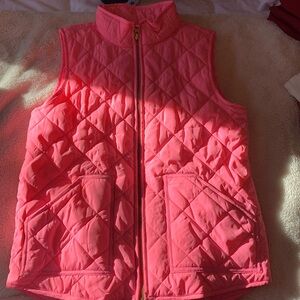 Pink girls Crewcuts vest size 10